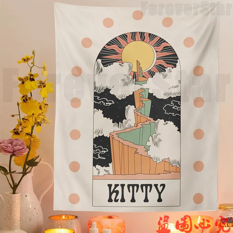 Tarot Card Tapestry Wall Hanging Astrology Divination Bedspread Witchcraft Room Decor Bedspread Throw Cover Sun Moon Wall Decor
Tarot Card Tapestry Wall Hanging Astrology Divination Bedspread Witchcraft Room Decor Bedspread Throw Cover Sun Moon Wall Decor
