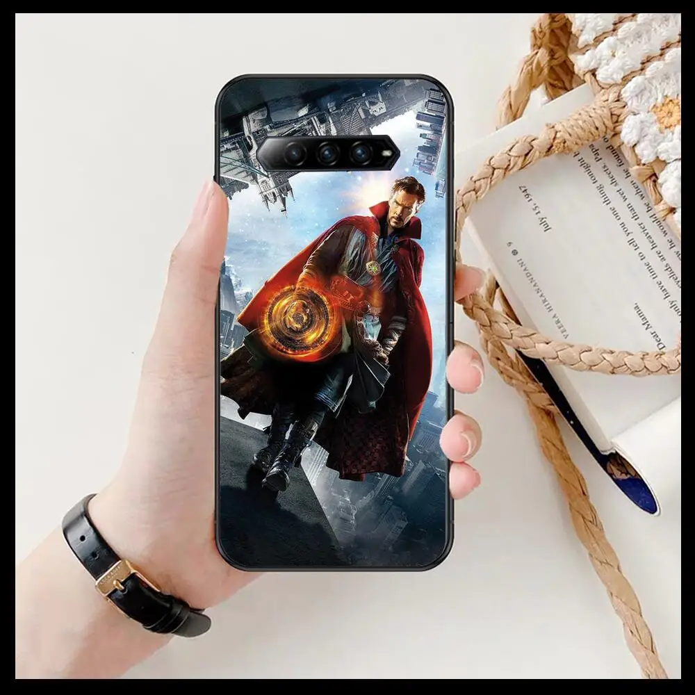 Странный чехол для телефона Captain America Dr xiaomi redmi Black Shark 4 Pro 2 3 3s чехлы Helo черный