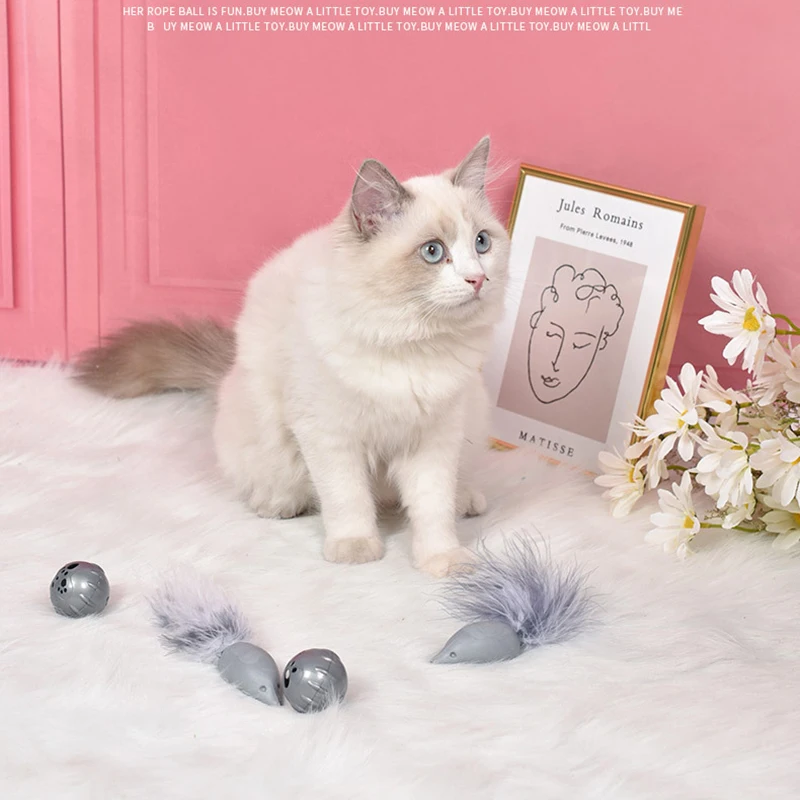 2pcs Cat Toys False Mouse Pet Cat Toys Mini Funny Playing Toys Bell Ball for Kitten Cats With Feather Plush Mini Mouse Toys
2pcs Cat Toys False Mouse Pet Cat Toys Mini Funny Playing Toys Bell Ball for Kitten Cats With Feather Plush Mini Mouse Toys