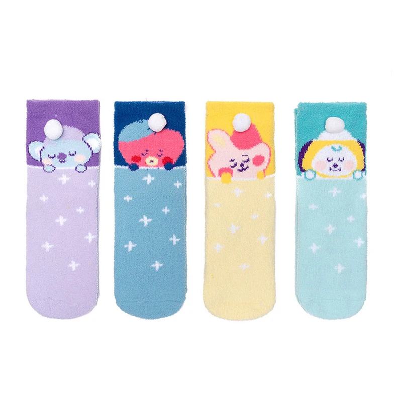 YBTS Bulletproof Youth Group Fashion cartoon socks long cartoon sleep socks thick coral fleece warm socks
YBTS Bulletproof Youth Group Fashion cartoon socks long cartoon sleep socks thick coral fleece warm socks