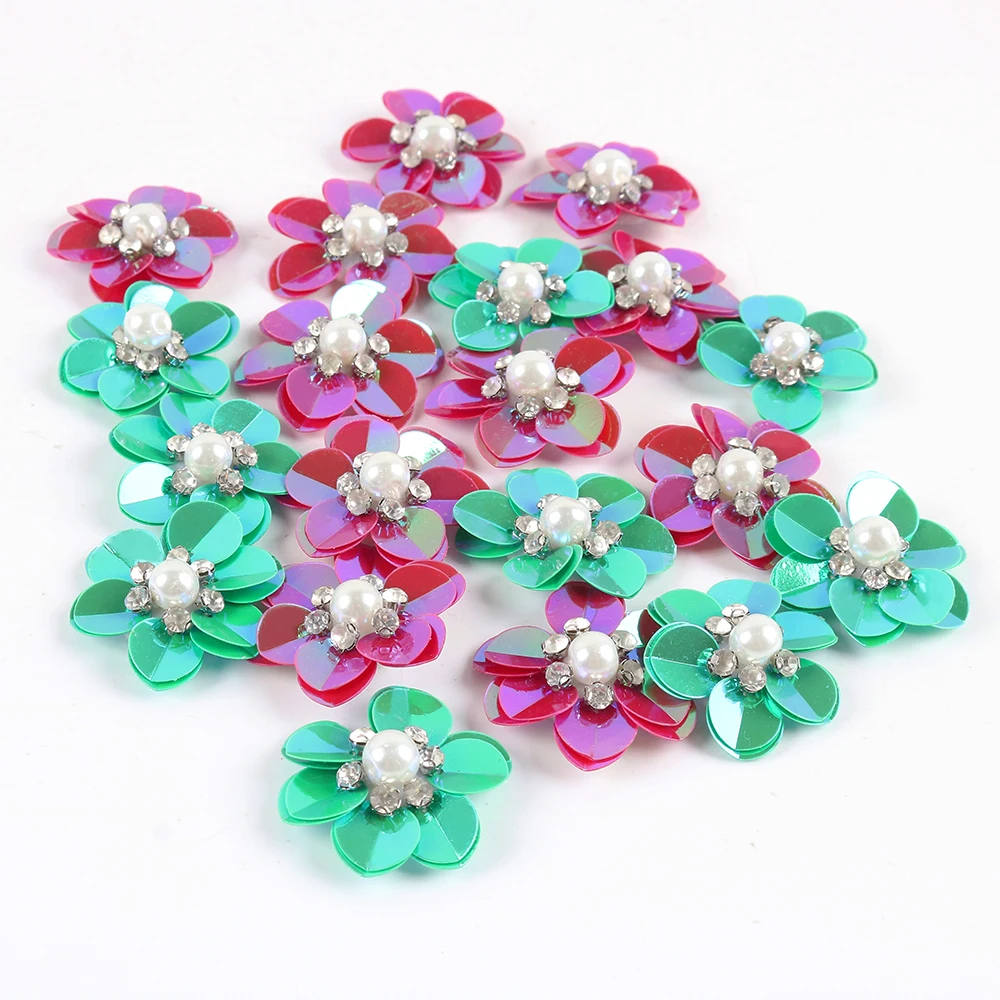 Sequin Flowers 25mm Handmade PVC Sewing Flat Back Patches DIY Wedding Crafts Shoes Bags Garment Design Accessory
Sequin Flowers 25mm Handmade PVC Sewing Flat Back Patches DIY Wedding Crafts Shoes Bags Garment Design Accessory