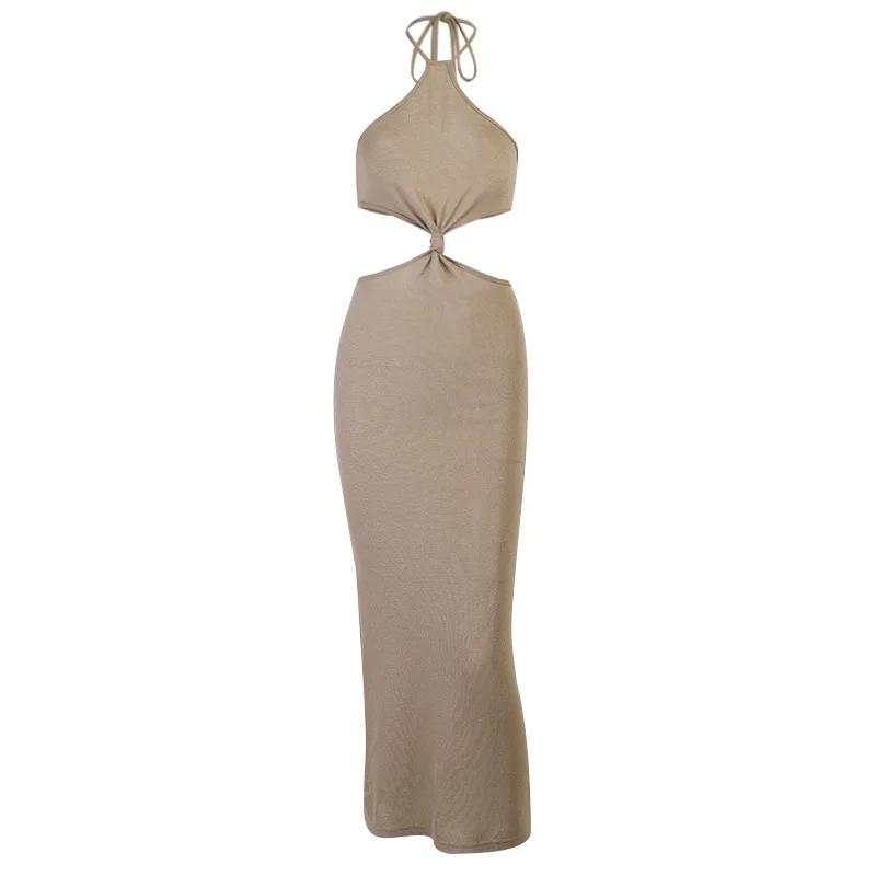 2021 Summer Fashion Sexy Halter Halter Dress Sexy Holiday Hollow Dress Slim Dress Female Lace Slit Ladies Dress
2021 Summer Fashion Sexy Halter Halter Dress Sexy Holiday Hollow Dress Slim Dress Female Lace Slit Ladies Dress