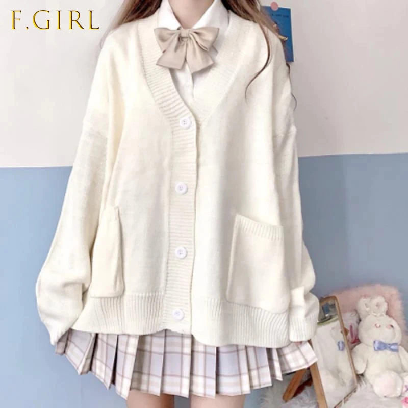 Кардиган женский однотонный оверсайз, свободные свитера в стиле преппи для студенток, милая трикотажная одежда для девушек, мягкая Базовая ...
Кардиган женский однотонный оверсайз, свободные свитера в стиле преппи для студенток, милая трикотажная одежда для девушек, мягкая Базовая ...