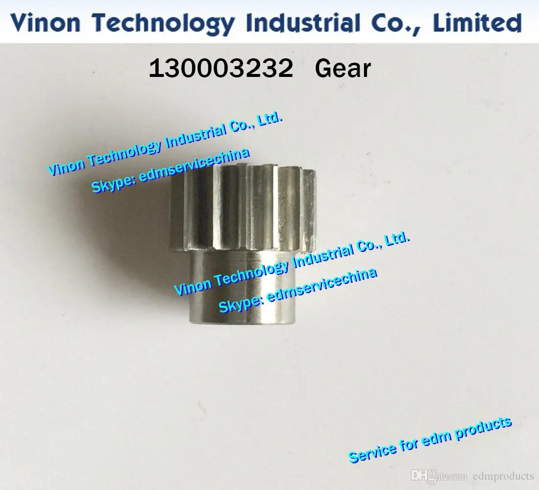 (1pc) 130003232 edm Geared wheel for Robofil 190,290,290P,300,310,390 Charmilles edm parts Toothed Gear 130.003.232, 24.54.064
(1pc) 130003232 edm Geared wheel for Robofil 190,290,290P,300,310,390 Charmilles edm parts Toothed Gear 130.003.232, 24.54.064