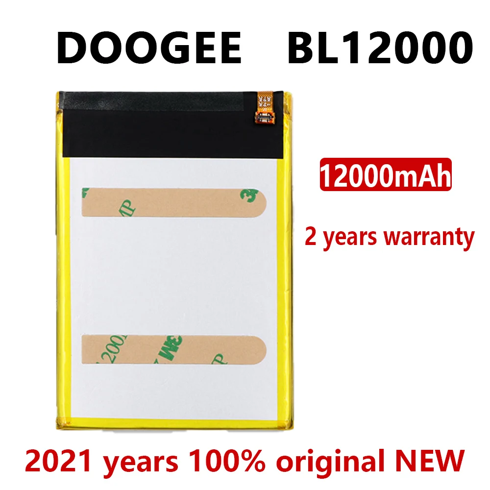 100% Оригинальный BL 12000 мАч Сменный аккумулятор для телефона DOOGEE BL12000