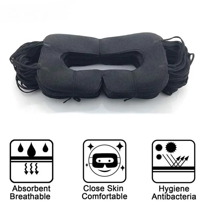 100pcs Universal Eye Cover Oculus Quest 2 VR Disposable Eye Mask Face Protection VR Cover Pad For HTC VR Accessories
100pcs Universal Eye Cover Oculus Quest 2 VR Disposable Eye Mask Face Protection VR Cover Pad For HTC VR Accessories