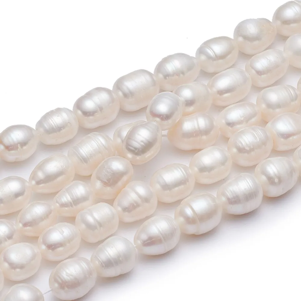 1 Strand Natural Cultured Freshwater Pearl Beads Strands Rice Natural Color White 10~11mm Hole: 0.8mm 14.96 inches
1 Strand Natural Cultured Freshwater Pearl Beads Strands Rice Natural Color White 10~11mm Hole: 0.8mm 14.96 inches
