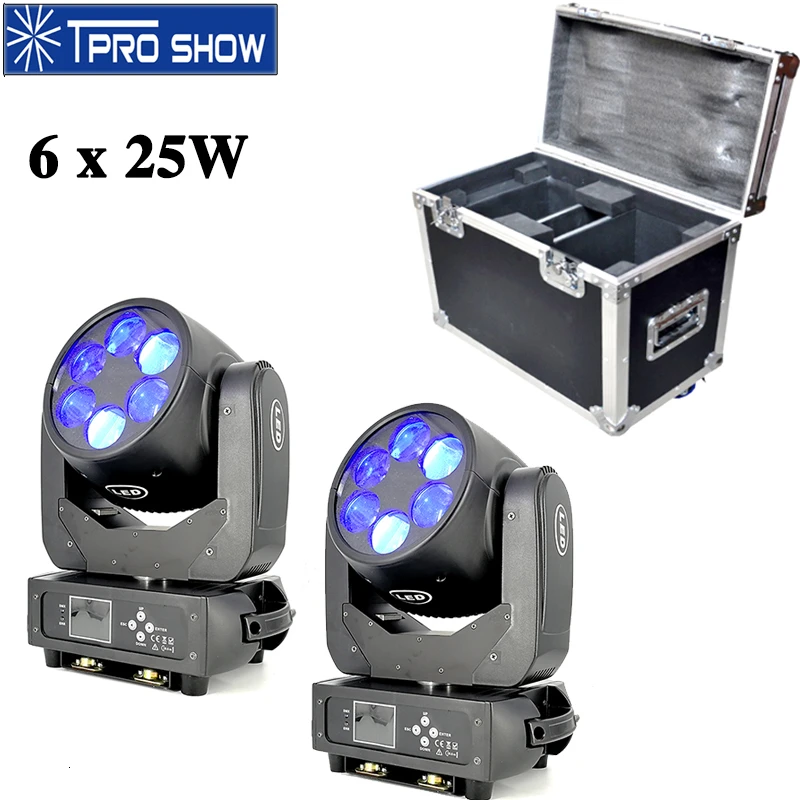 1 Flight Case 2 Beam Moving Head 6x25W RGBW Wash Lyre Beam Mobile Head DJ Light Equipment Dmx Stage Lighting Effect For Wedding
1 Flight Case 2 Beam Moving Head 6x25W RGBW Wash Lyre Beam Mobile Head DJ Light Equipment Dmx Stage Lighting Effect For Wedding