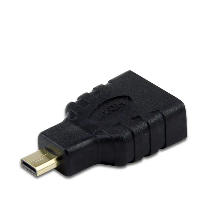 Адаптер Micro HDMI-совместимый с HDMI позолоченный 1 4 3D удлинитель 1080P конвертер для HDTV