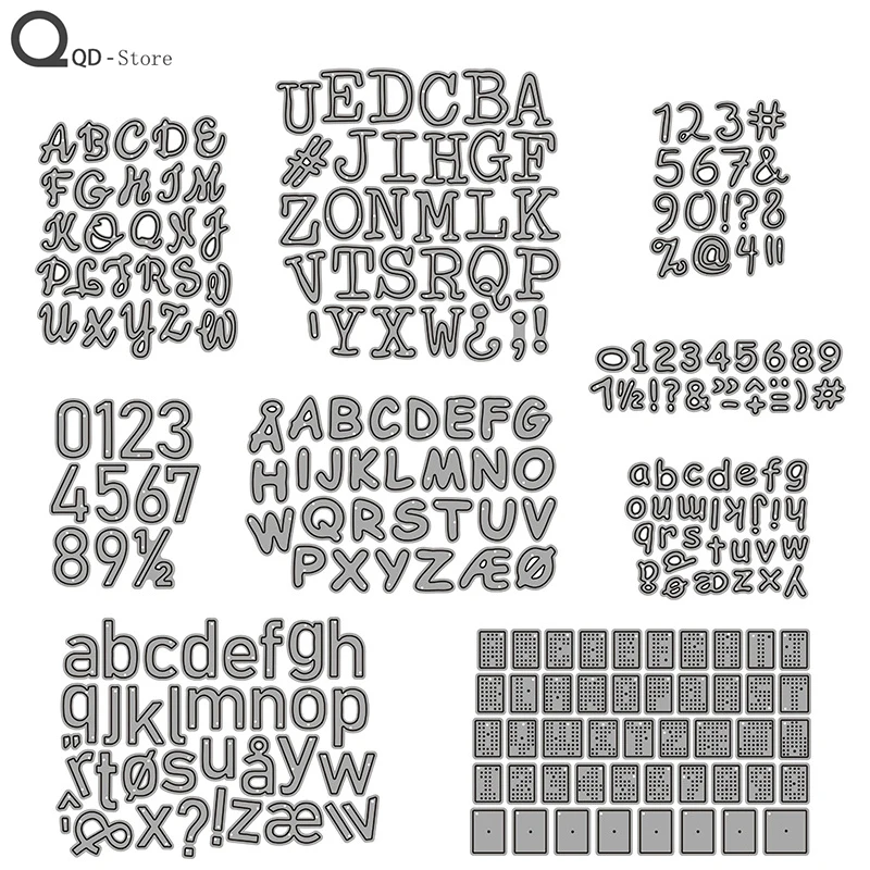 2021 New Number 0-9 and Letter A-Z Metal Cutting Dies New Dies Scrapbooking Mold Cut Handmade Tools DIY Craft Decoration Dies
2021 New Number 0-9 and Letter A-Z Metal Cutting Dies New Dies Scrapbooking Mold Cut Handmade Tools DIY Craft Decoration Dies