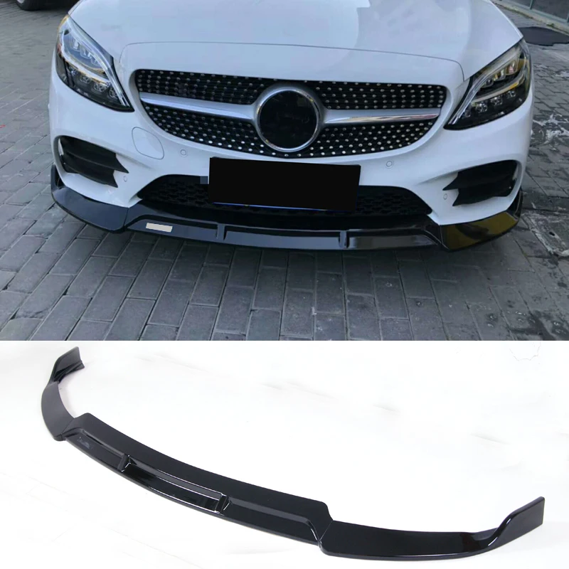 B Style PP material Bumper Bright black Front Lip For BENZ C Class W205 C180 C260 C300
B Style PP material Bumper Bright black Front Lip For BENZ C Class W205 C180 C260 C300