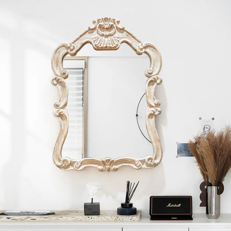 French Retro Wall Bar Milk Tea Shop Decoration Pendant Wabi Wind Entrance Mirror Creative Wall Wooden Ornaments
French Retro Wall Bar Milk Tea Shop Decoration Pendant Wabi Wind Entrance Mirror Creative Wall Wooden Ornaments