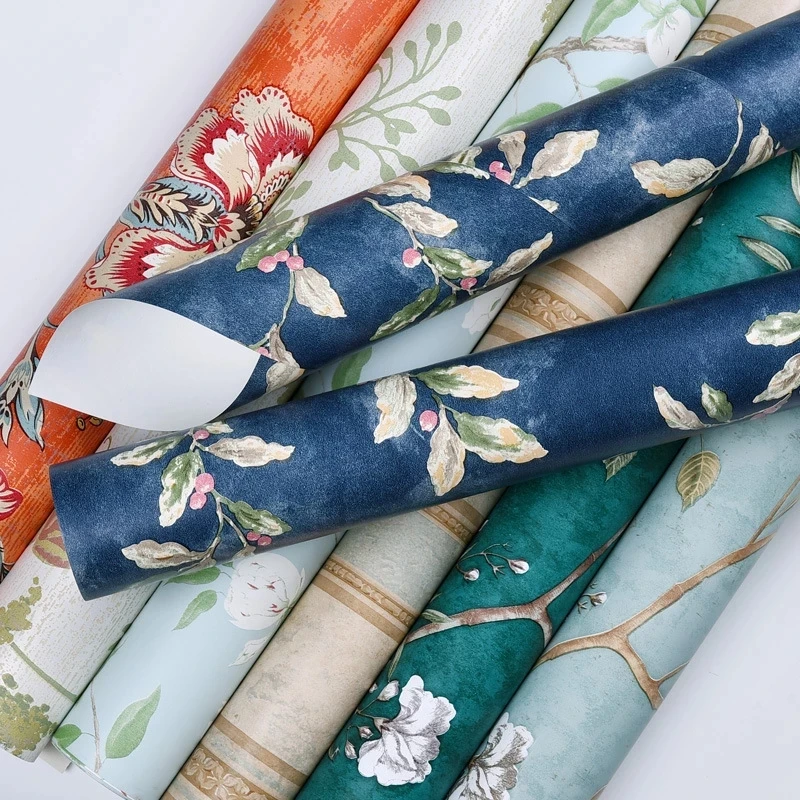 American Style Non Woven Fabric Retro Self Adhesive Wallpaper Peel and Stick Garden Flower Bedroom Living Room 3D Wallpaper Roll
American Style Non Woven Fabric Retro Self Adhesive Wallpaper Peel and Stick Garden Flower Bedroom Living Room 3D Wallpaper Roll