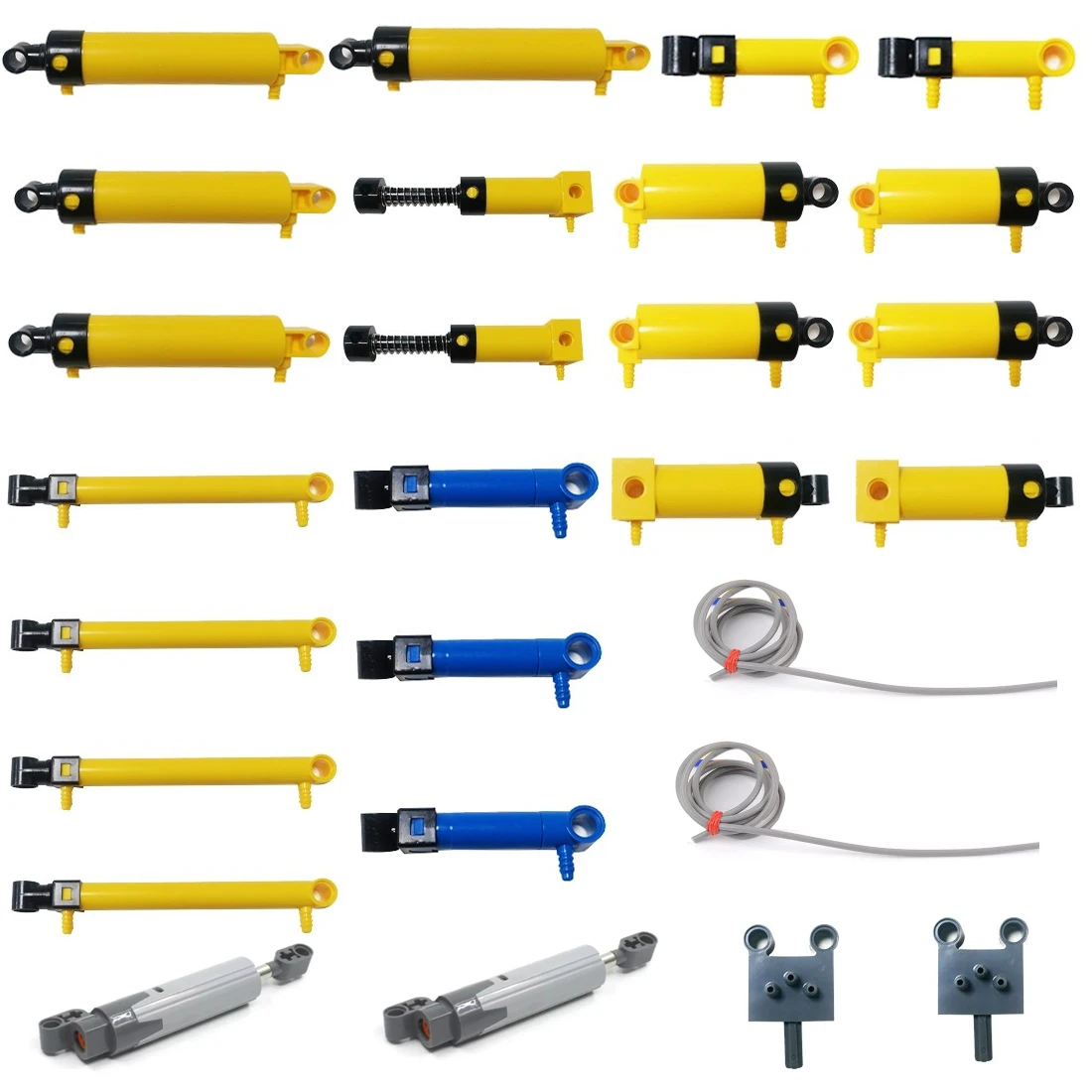 19Pcs 10-Kind MOC Science Technology Parts DIY Pneumatic Kit with Air Pump Push Rod (Random color of air pipe)
19Pcs 10-Kind MOC Science Technology Parts DIY Pneumatic Kit with Air Pump Push Rod (Random color of air pipe)