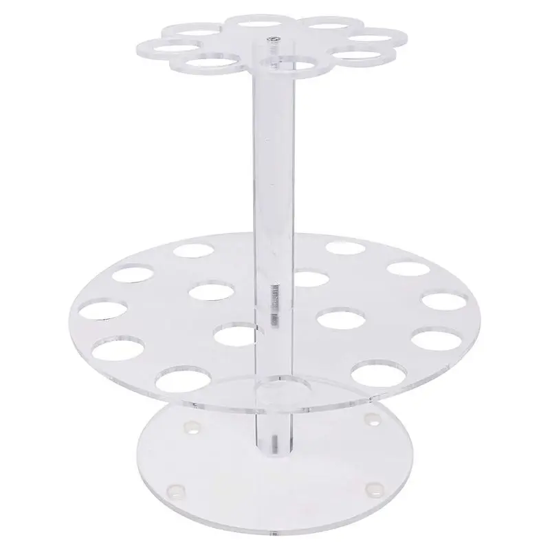 T8WE Double Layer 24 Holes Ice Cream Display Stand Transparent Acrylic Cones Sushi Roll Holder for Wedding Party Supplies
T8WE Double Layer 24 Holes Ice Cream Display Stand Transparent Acrylic Cones Sushi Roll Holder for Wedding Party Supplies