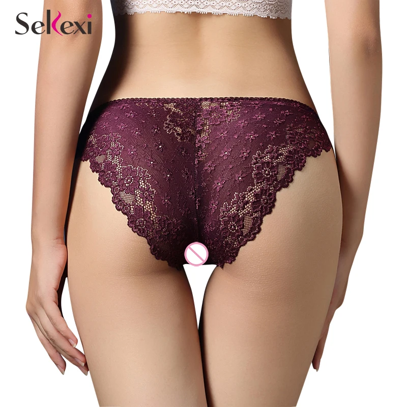 Ladies Perspective Breathable Water Soluble Lace Panties High Elastic Carry Buttock Printed Briefs Mesh Hollowed Underpants
Ladies Perspective Breathable Water Soluble Lace Panties High Elastic Carry Buttock Printed Briefs Mesh Hollowed Underpants