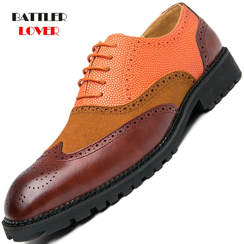 2021 Men's Brogue Dress Shoes Newest Leather Lace-up Business Shoes for Male Casual Classic Vintage Wedding Shoes Hombre Zapatos
2021 Men's Brogue Dress Shoes Newest Leather Lace-up Business Shoes for Male Casual Classic Vintage Wedding Shoes Hombre Zapatos