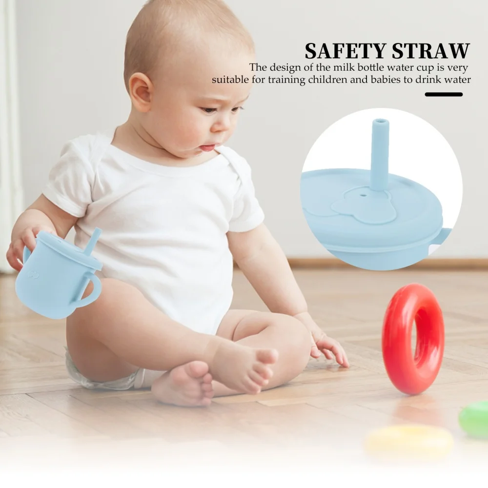 2pcs Toddler Straw Cups Silicone Baby Sippy Trainer Cup Water Drinking Cups
2pcs Toddler Straw Cups Silicone Baby Sippy Trainer Cup Water Drinking Cups