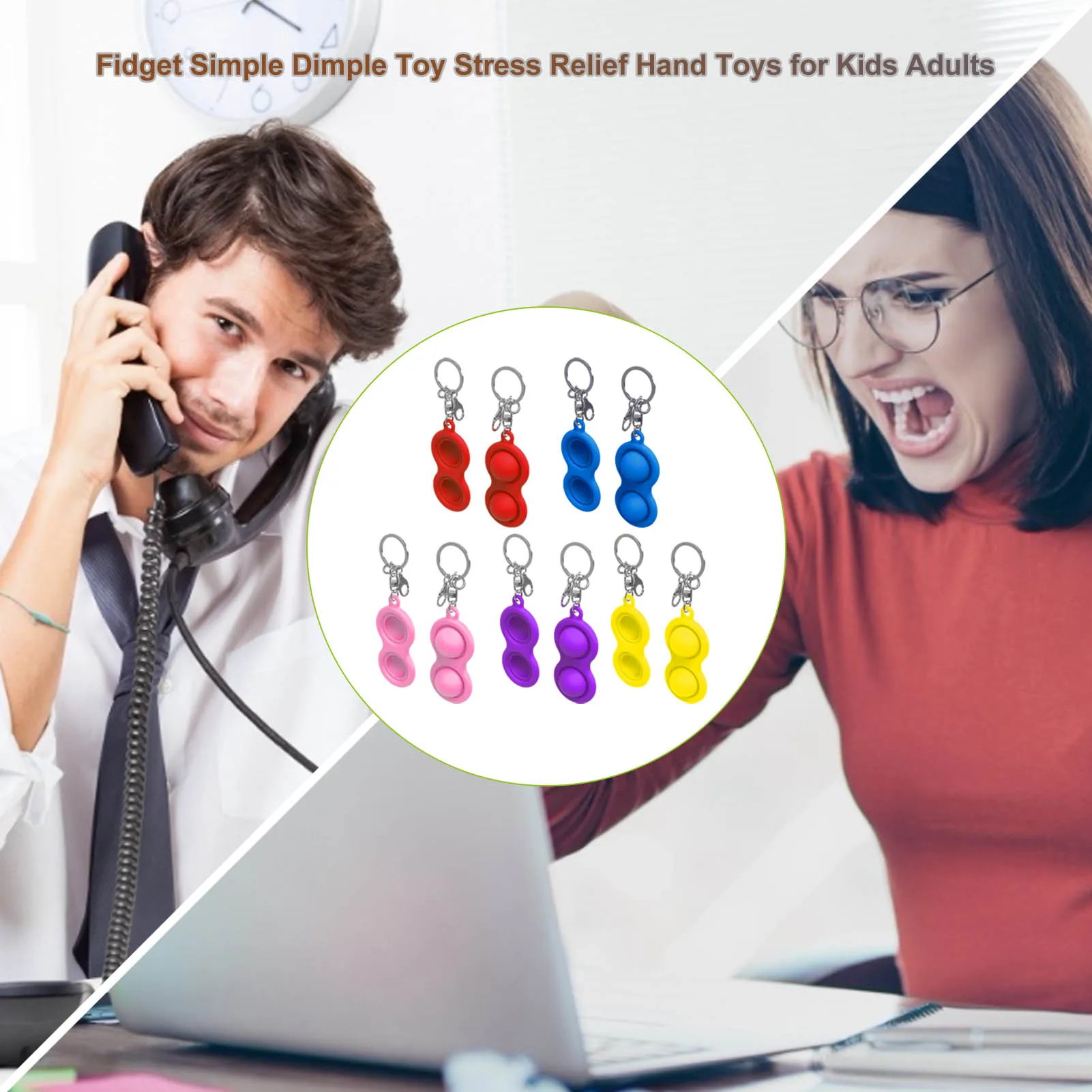 1Pc Silicone Fidget Dimple Toy random color Press Stress Relief Hand Toys Decompression Toys For Kids Adults Home Office 
1Pc Silicone Fidget Dimple Toy random color Press Stress Relief Hand Toys Decompression Toys For Kids Adults Home Office