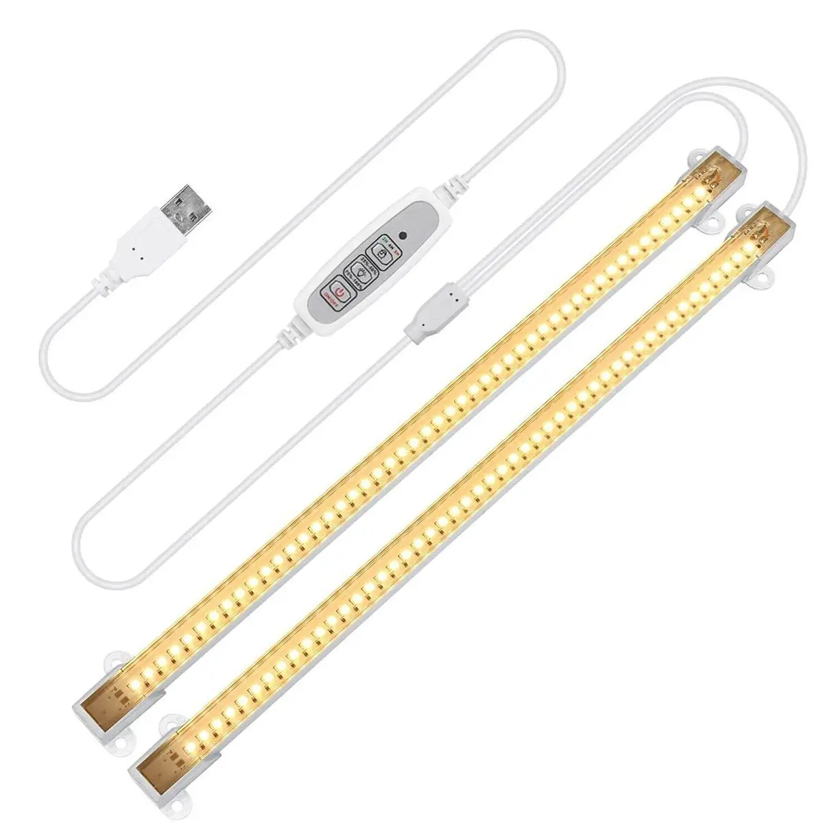 2pcs USB LED Grow Light Strips with Power Adapter 100W Full Spectrum Timer Phyto Lamp
2pcs USB LED Grow Light Strips with Power Adapter 100W Full Spectrum Timer Phyto Lamp