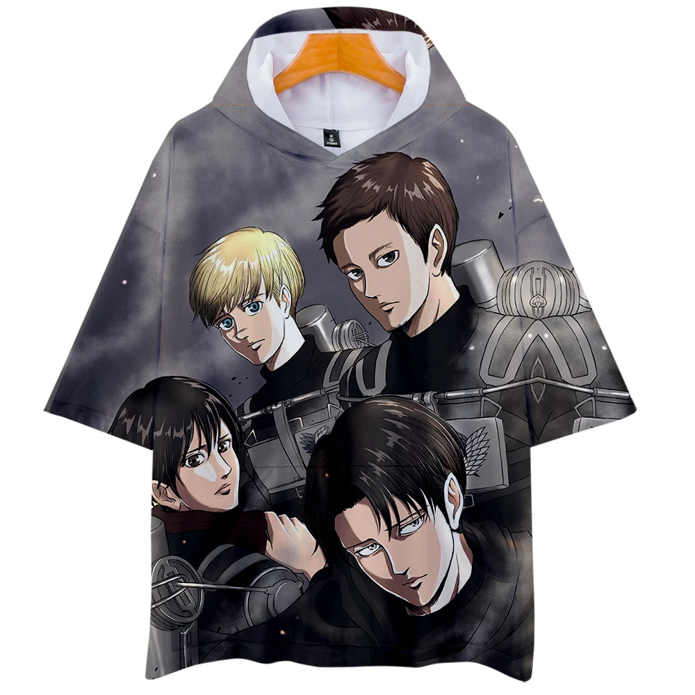 Personalized Attack on Titan Hoodied tops Men Summer Breathable Anime 3D Funny Sweatshirt Attack on Titan Students pullover
Personalized Attack on Titan Hoodied tops Men Summer Breathable Anime 3D Funny Sweatshirt Attack on Titan Students pullover