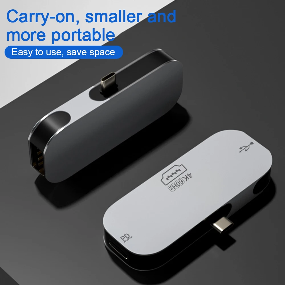 New 3 In 1 Hub Adapter Aluminum Multifunction Type-C HD PD Charging Docking Station for Video Output Computer Projector
New 3 In 1 Hub Adapter Aluminum Multifunction Type-C HD PD Charging Docking Station for Video Output Computer Projector