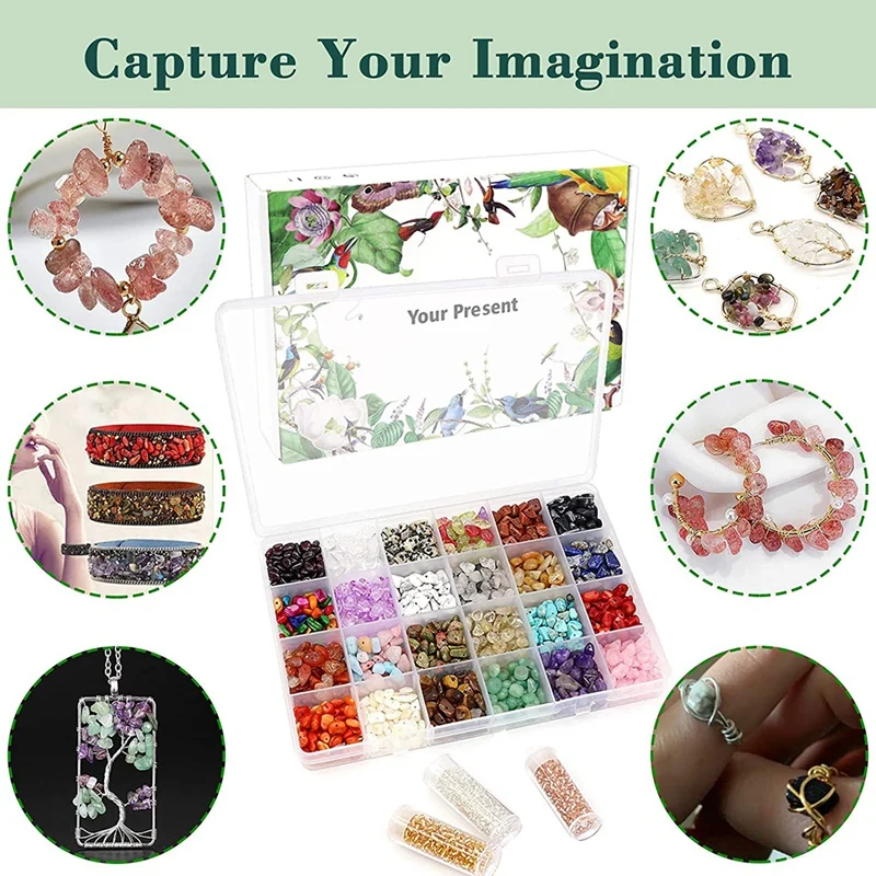 1200 Gem Bead,Irregular Jewellery Chips,Including Glass Seed Beads and Crystal Strings,Creative Jewelry and Accessories
1200 Gem Bead,Irregular Jewellery Chips,Including Glass Seed Beads and Crystal Strings,Creative Jewelry and Accessories