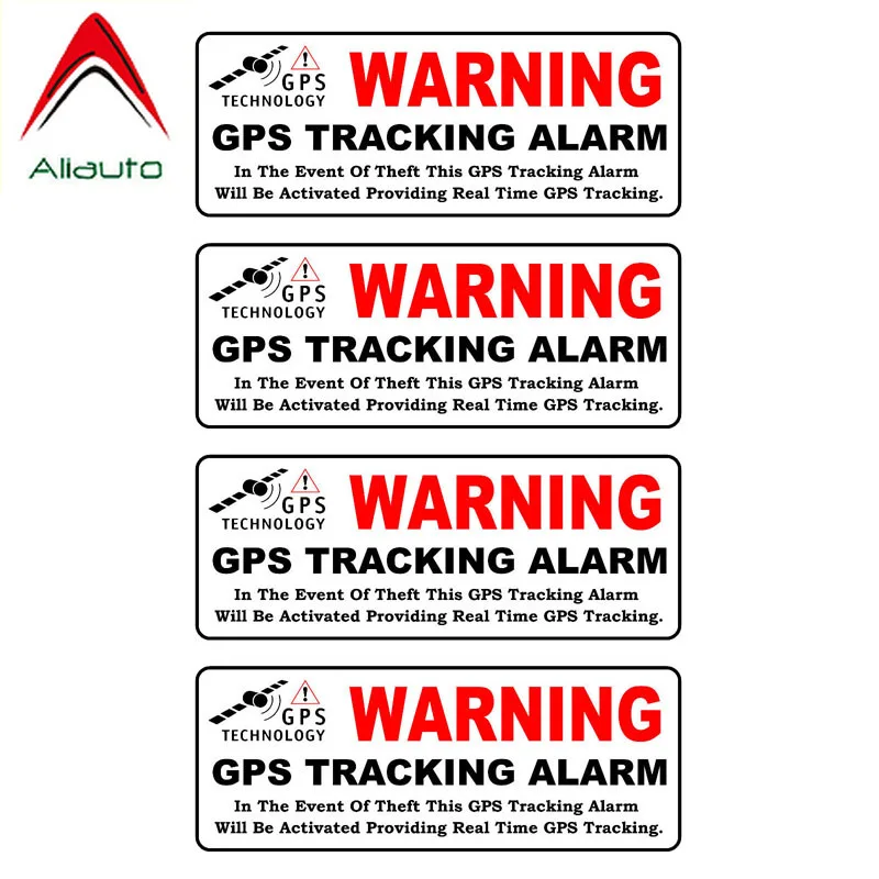 Aliauto 4 X Creative Car Sticker Warning GPS Tracking Alarm Decoration Reflective Personality Cover Scratch Decal PVC,10cm*3cm
Aliauto 4 X Creative Car Sticker Warning GPS Tracking Alarm Decoration Reflective Personality Cover Scratch Decal PVC,10cm*3cm