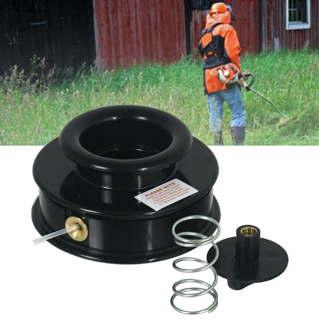 New Universal Dual 2 Line Manual Feed Head For Brushcutter Strimmer Trimmer Thread Hole Garden Power Tool Part Accessory
New Universal Dual 2 Line Manual Feed Head For Brushcutter Strimmer Trimmer Thread Hole Garden Power Tool Part Accessory