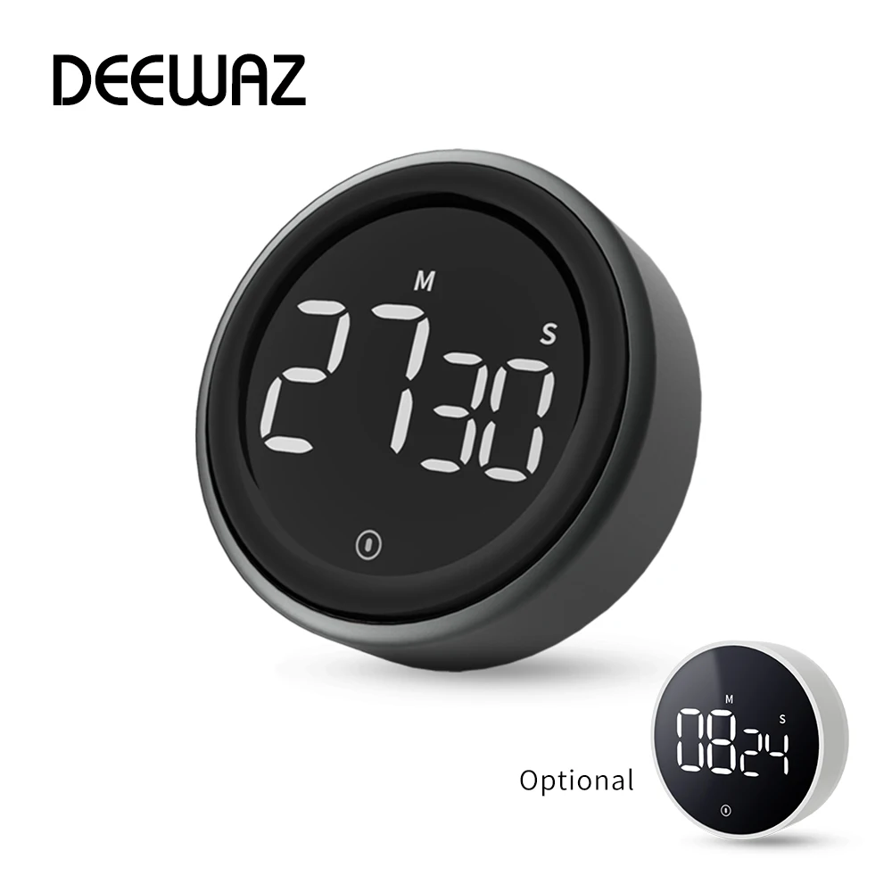 DEEWAZ Digital Kitchen Timer Magnetic for Cooking Shower Study Stopwatch LED Counter Alarm Mechanical Electronic Countdown
DEEWAZ Digital Kitchen Timer Magnetic for Cooking Shower Study Stopwatch LED Counter Alarm Mechanical Electronic Countdown