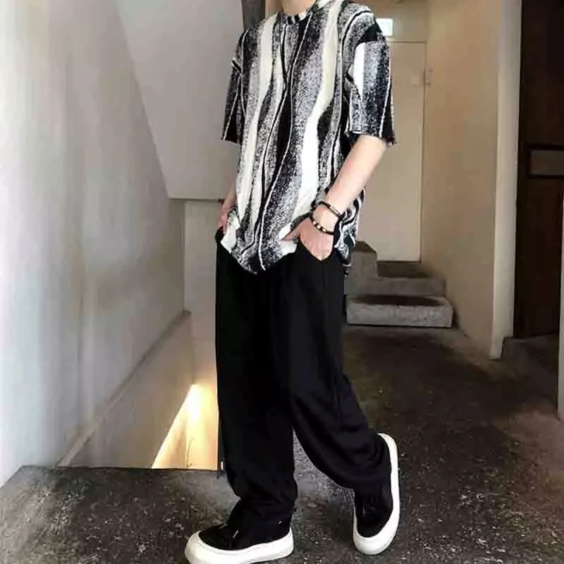 Korean design gradient T-shirt for men and women thin personalized trend short sleeve T-shirt net red Chinese style ink and wash
Korean design gradient T-shirt for men and women thin personalized trend short sleeve T-shirt net red Chinese style ink and wash