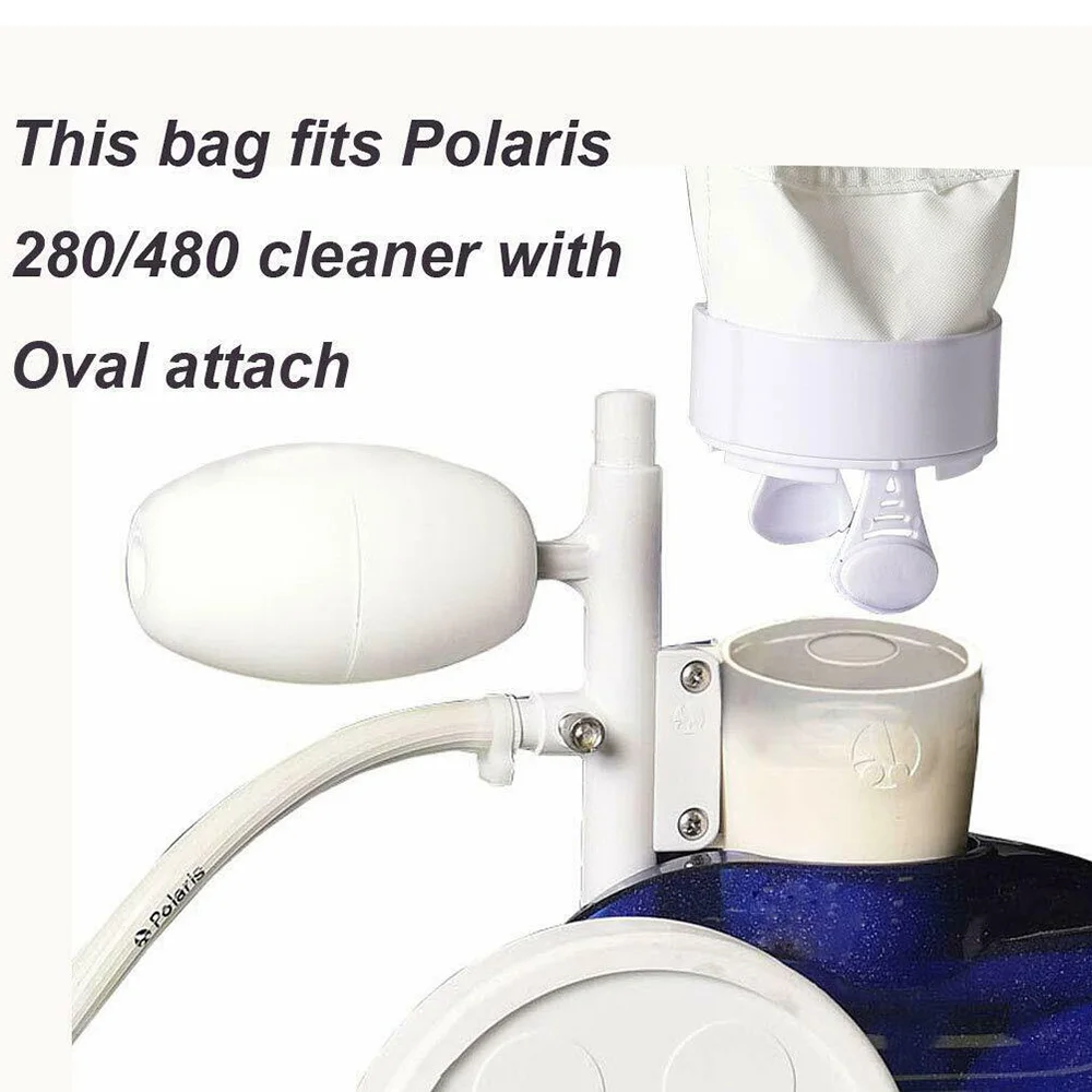 2Pcs For Polaris 280 480 Zipper Filter Bag For Pool Cleaner All Purpose K13 K16 Cleaning Accessories Parts
2Pcs For Polaris 280 480 Zipper Filter Bag For Pool Cleaner All Purpose K13 K16 Cleaning Accessories Parts