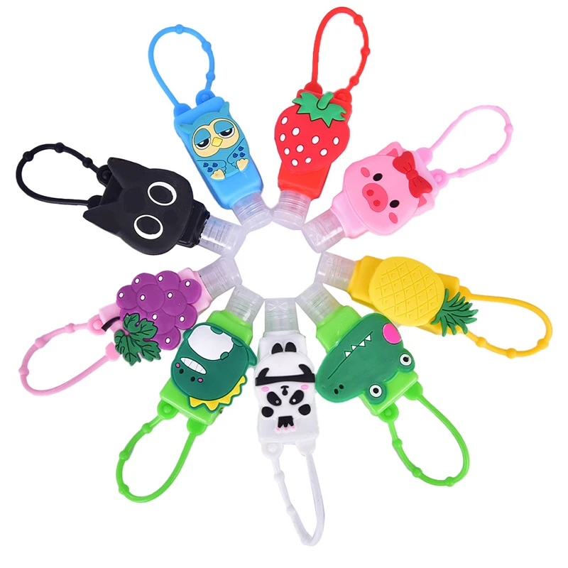 1pc Random Mini Cute Silicone Hand Sanitizer Pocketable Holder With Empty Bottle Strawberry Grape Fruit Pattern Bottling 30ml
1pc Random Mini Cute Silicone Hand Sanitizer Pocketable Holder With Empty Bottle Strawberry Grape Fruit Pattern Bottling 30ml
