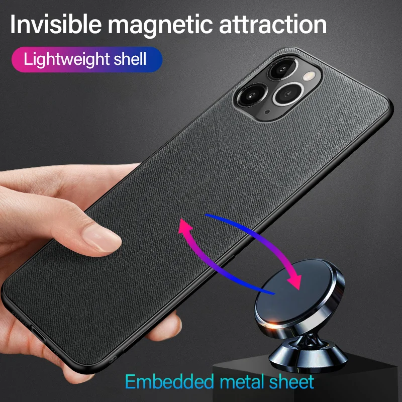 Ultra-thin Cloth Texture Magnetic Phone Case For iPhone 11 Pro SE Xsmax XS XR X 8 7 6 s Plus Cover
Ultra-thin Cloth Texture Magnetic Phone Case For iPhone 11 Pro SE Xsmax XS XR X 8 7 6 s Plus Cover