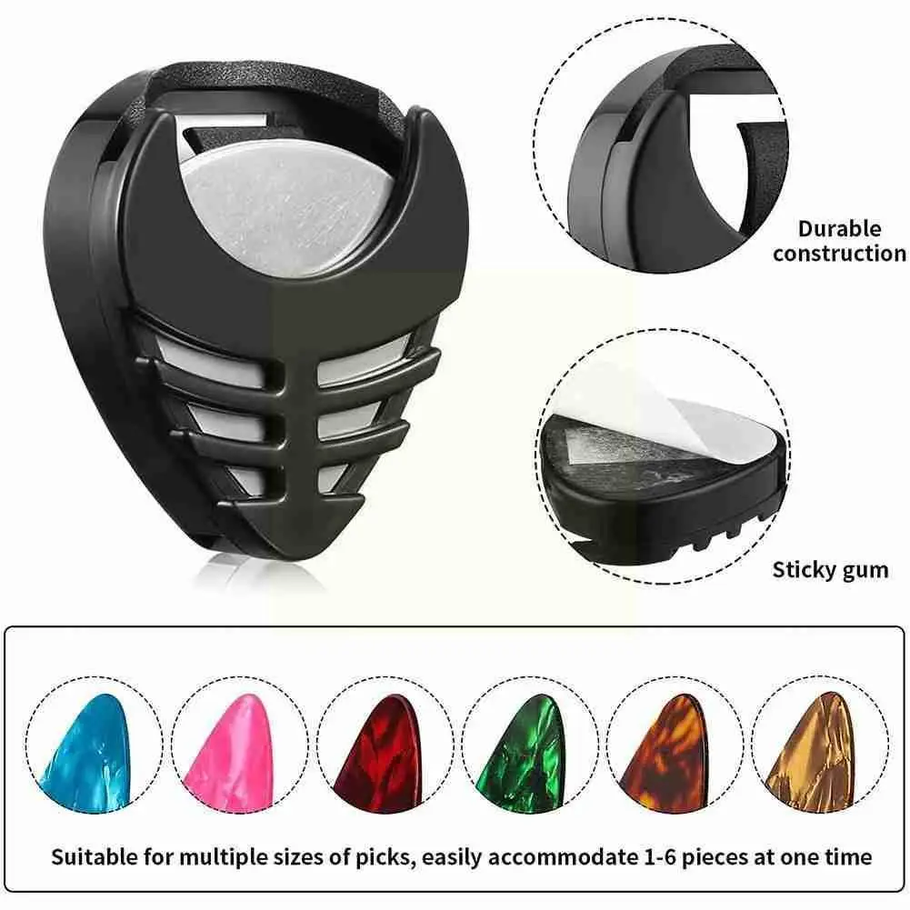 10pcs Random Color Guitar Picks&guitar Pick Holder Set For Acoustic Guitar Electric Guitar Bass Ukulele Stick-on Holder P7r1
10pcs Random Color Guitar Picks&guitar Pick Holder Set For Acoustic Guitar Electric Guitar Bass Ukulele Stick-on Holder P7r1