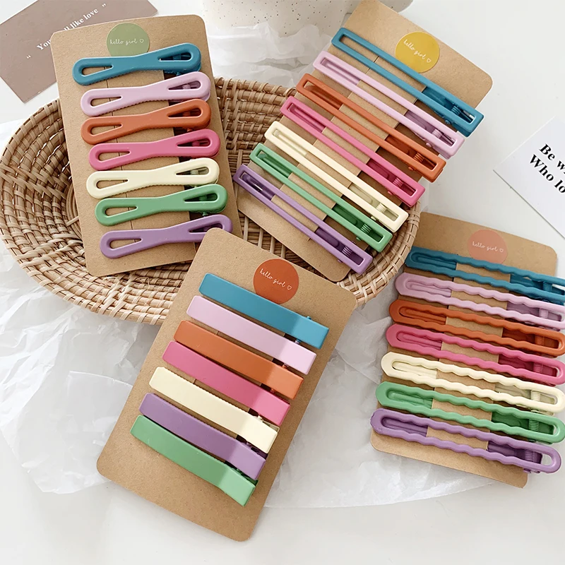INS Frosted Colored Candy Hairpin Combo Sweet Bang Clip Side Clip Web Celebrity Hair Clip Hair Accessories
INS Frosted Colored Candy Hairpin Combo Sweet Bang Clip Side Clip Web Celebrity Hair Clip Hair Accessories