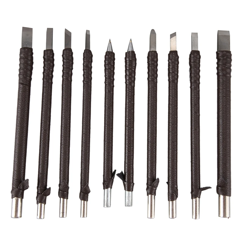 New-Engraving Tool Set Tungsten Steel Carving Knife Set Wood Carving Jade Carving Seal Hand Tools with Leather Bag
New-Engraving Tool Set Tungsten Steel Carving Knife Set Wood Carving Jade Carving Seal Hand Tools with Leather Bag
