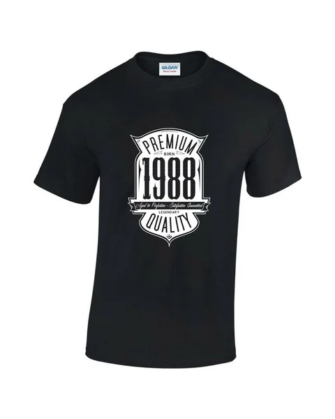 

Aged To Perfection Born In 1988 32nd Birthday/Gift Mens Printed T-Shirt