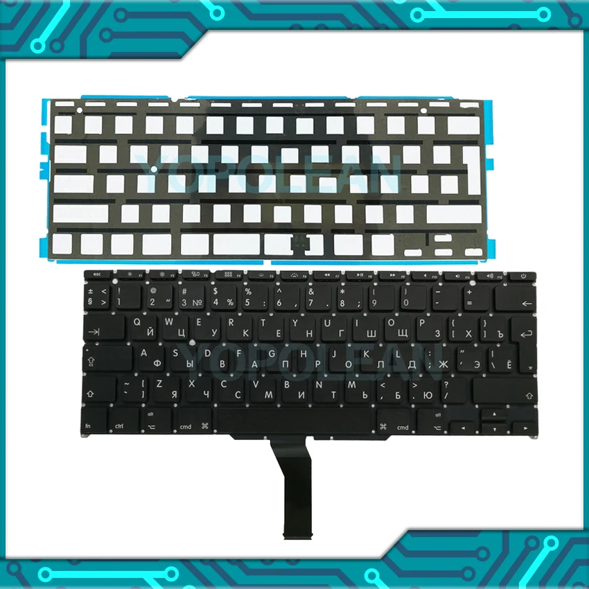 5Sets New For Macbook Air 11" A1370 A1465 Russian Keyboard Big Enter RU with Backlight 2011-2015 Year
5Sets New For Macbook Air 11" A1370 A1465 Russian Keyboard Big Enter RU with Backlight 2011-2015 Year