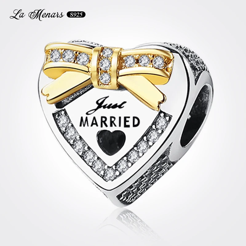 La Menars Genuine Silver Plating Wedding Heart Beads For Jewelry DIY Making Fit Original Pandora Charm Bracelet Woman
La Menars Genuine Silver Plating Wedding Heart Beads For Jewelry DIY Making Fit Original Pandora Charm Bracelet Woman