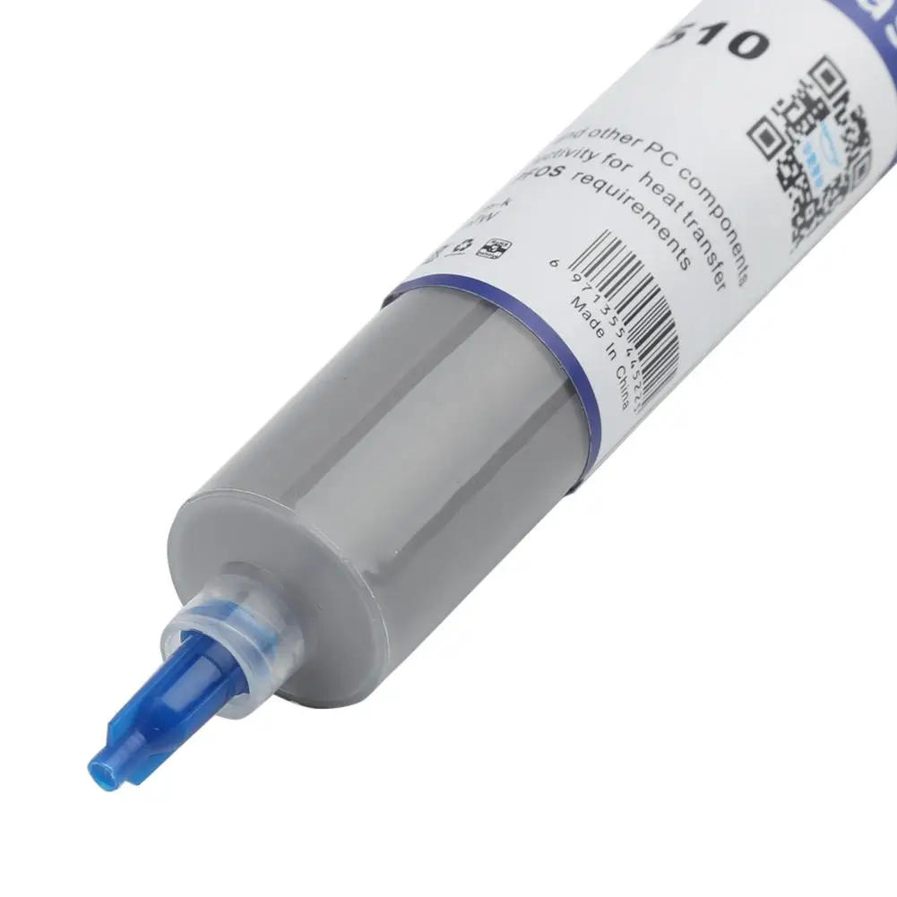 HY510 Thermal Conductive Silicone Grease Paste for GPU CPU Chipset Cooling -30 to180 Degree 1.93 W/m-K Grey Cooling Prop
HY510 Thermal Conductive Silicone Grease Paste for GPU CPU Chipset Cooling -30 to180 Degree 1.93 W/m-K Grey Cooling Prop