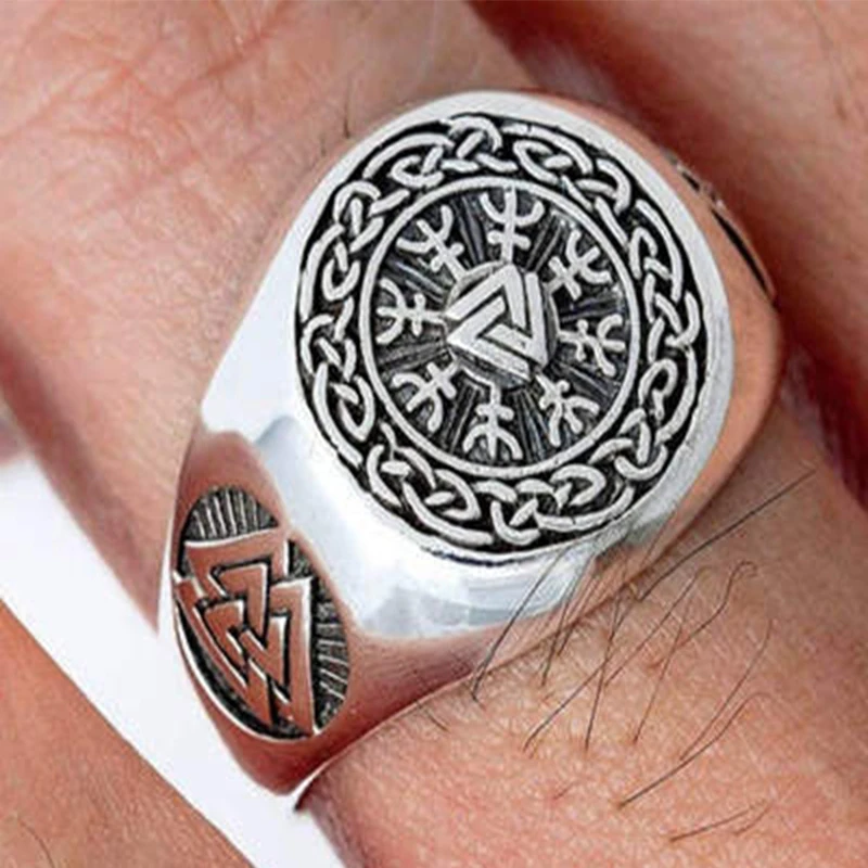 Retro Tree of Life Signet Ring Classic Men Viking Amulet Silver Plated Rings Nordic Trend Men Motorcycle Party Jewelry
Retro Tree of Life Signet Ring Classic Men Viking Amulet Silver Plated Rings Nordic Trend Men Motorcycle Party Jewelry
