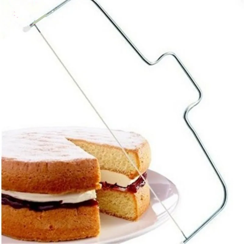 New Double Line Adjustable Stainless Steel Metal Cake Cut Tools Cake Slicer Device Decorating Mold Bakeware Kitchen Cooking Tool
New Double Line Adjustable Stainless Steel Metal Cake Cut Tools Cake Slicer Device Decorating Mold Bakeware Kitchen Cooking Tool