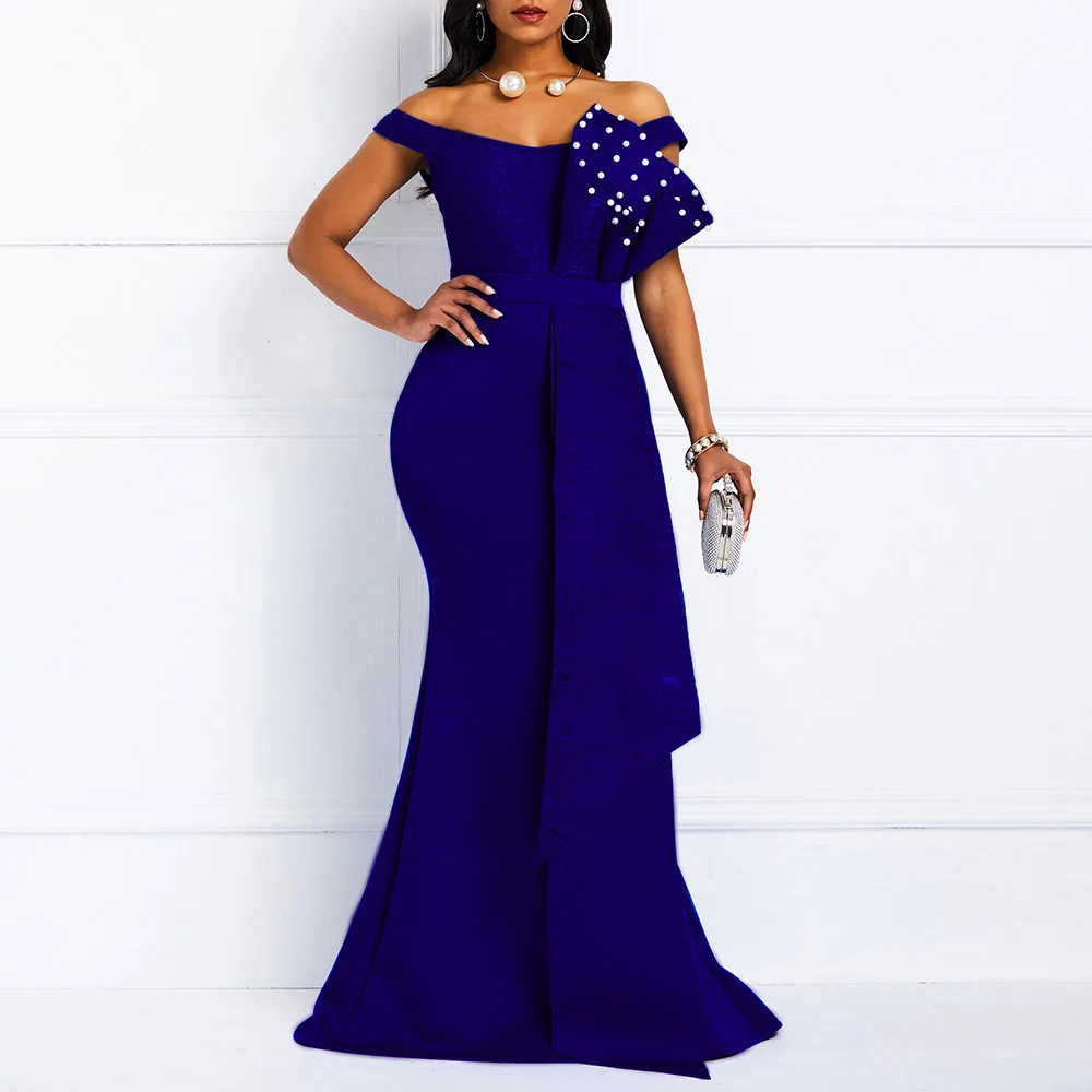 Dress Women Off Shoulder Elegant Evening Party Dress Sexy Celebrity Mermaid Maxi Vestidos Luxury 2021 Gowns Women Long Dress
Dress Women Off Shoulder Elegant Evening Party Dress Sexy Celebrity Mermaid Maxi Vestidos Luxury 2021 Gowns Women Long Dress