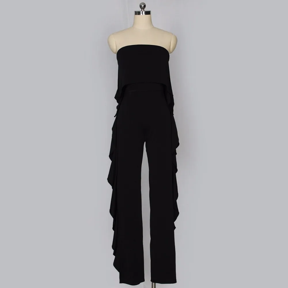 Adogirl Off Shoulder Black/White/Wine Ruffle Sides Fashion Playsuits Women's Sexy Long Jumpsuits Rompers Plus Size Autumn Pants
Adogirl Off Shoulder Black/White/Wine Ruffle Sides Fashion Playsuits Women's Sexy Long Jumpsuits Rompers Plus Size Autumn Pants