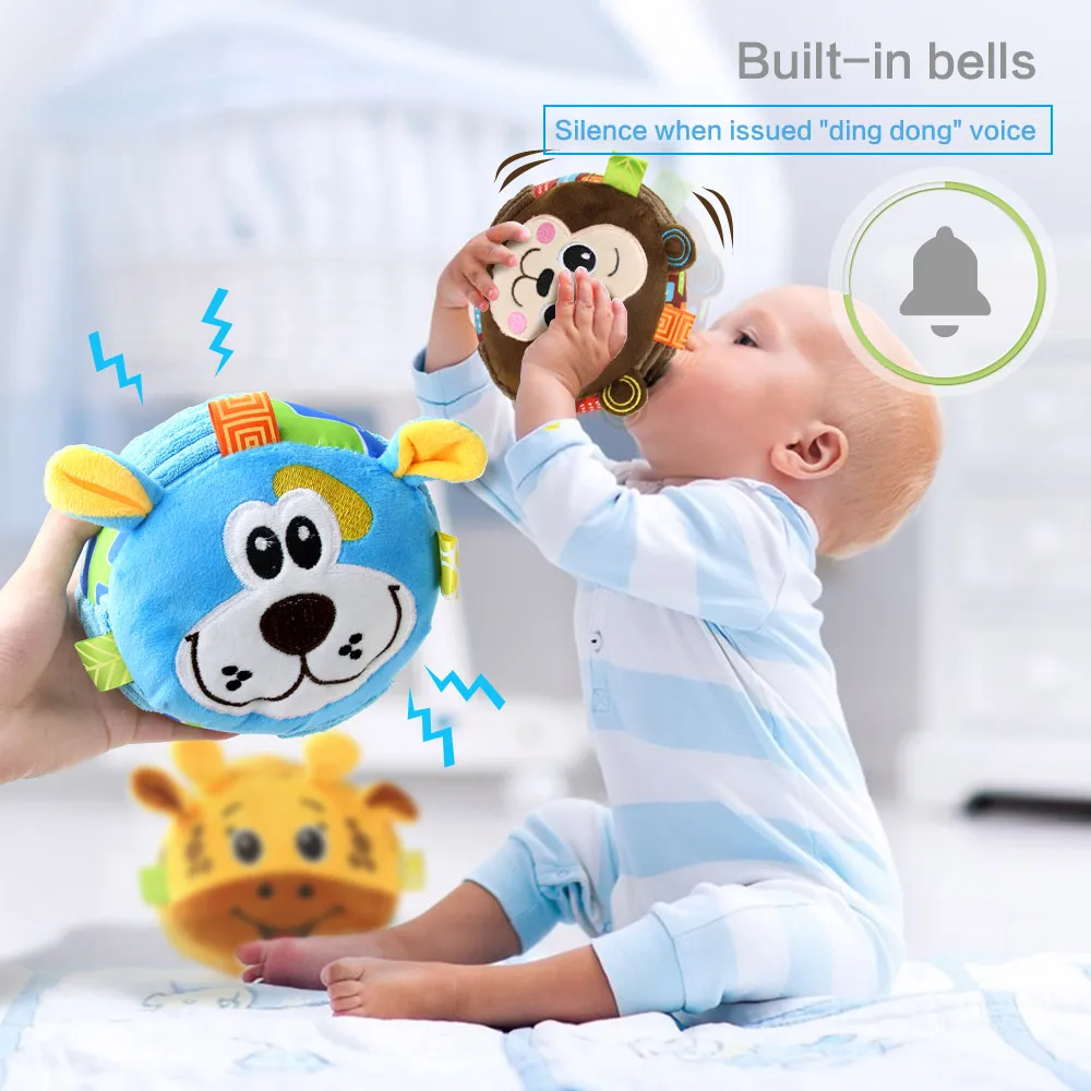 0-12 months cute animal baby soft plush rattle ball baby cloth bed bell stuffed rattle toy sound fitness newborn
0-12 months cute animal baby soft plush rattle ball baby cloth bed bell stuffed rattle toy sound fitness newborn