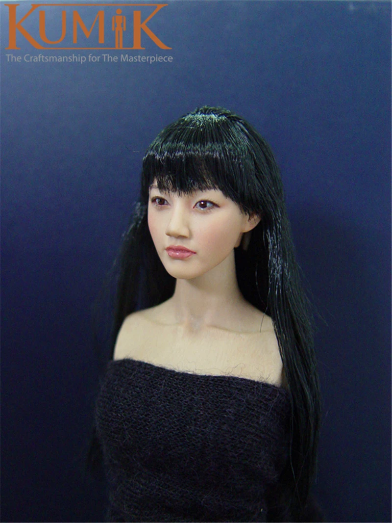 KUMIK 1/6 Soldier's Head Carving Model Xiu Zhi National First Love KM038 Hair Transplant Female Head Carving
KUMIK 1/6 Soldier's Head Carving Model Xiu Zhi National First Love KM038 Hair Transplant Female Head Carving