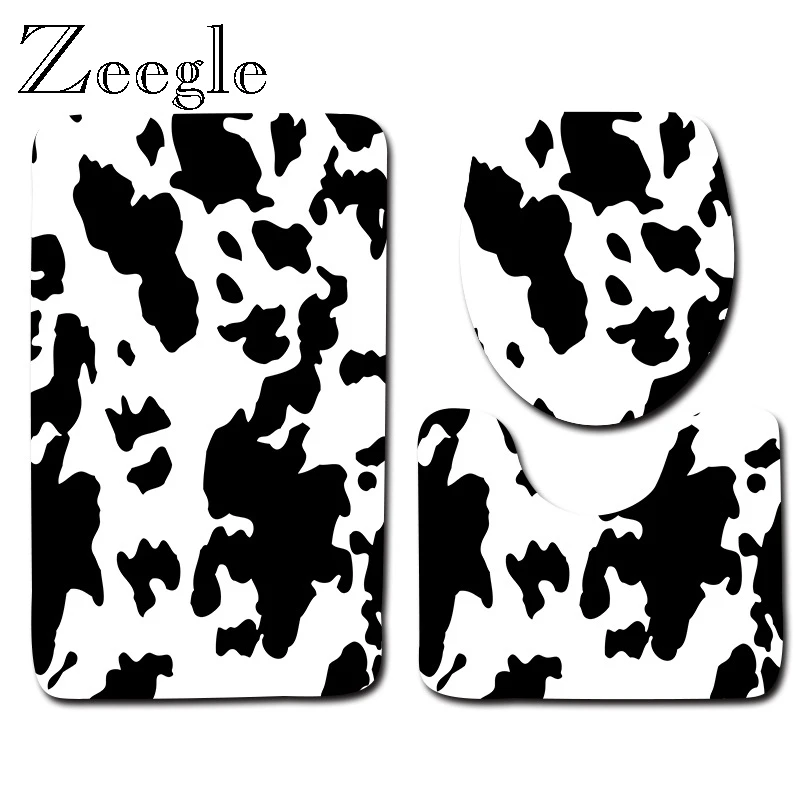 Zeegle 3Pcs/set Bathroom Mat Set Toilet Rug Animal Skin Pattern Flannel Anti Slip Bath Mat Rugs Home Decor Bathroom Carpet
Zeegle 3Pcs/set Bathroom Mat Set Toilet Rug Animal Skin Pattern Flannel Anti Slip Bath Mat Rugs Home Decor Bathroom Carpet