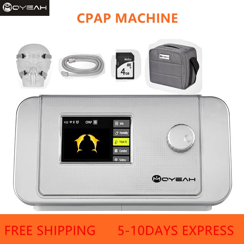 Аппарат от храпа и апноэ, с увлажнителем
Аппарат от храпа и апноэ, с увлажнителем