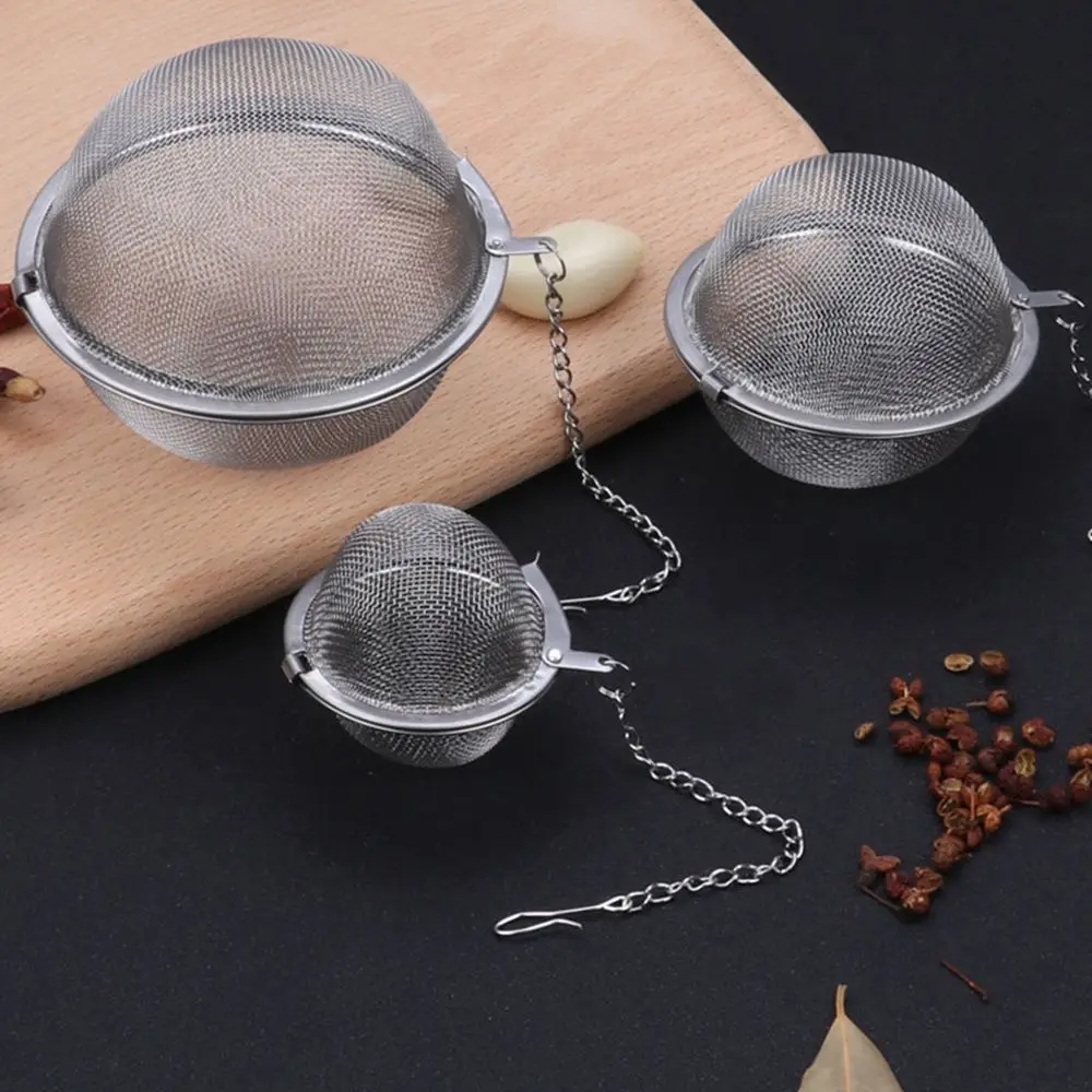 304 Stainless Steel Kitchen Accessories Seasoning Ball Boiled Stew Seasoning Bag Tea Ball Stew Spice Box Tea Filter
304 Stainless Steel Kitchen Accessories Seasoning Ball Boiled Stew Seasoning Bag Tea Ball Stew Spice Box Tea Filter